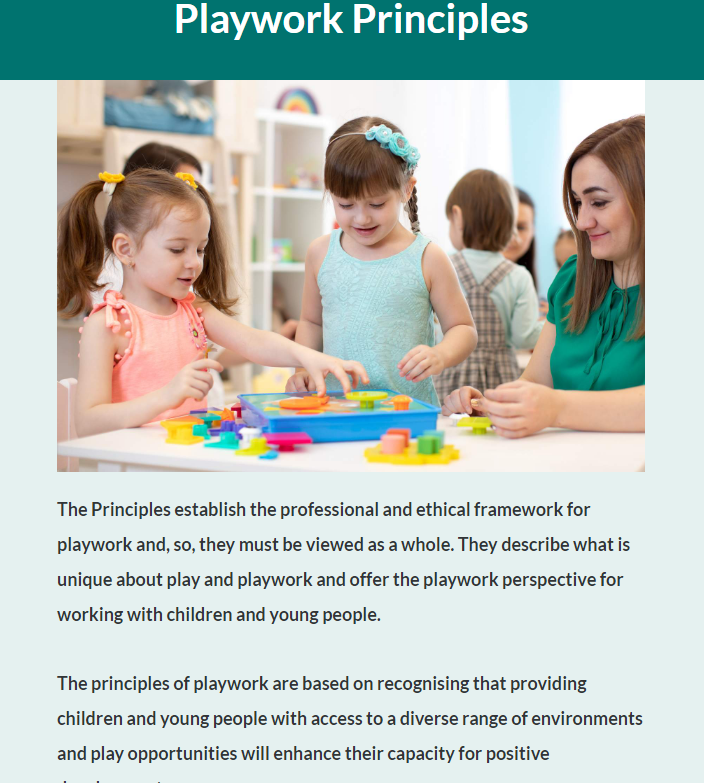 Child Playwork Course | John Academy