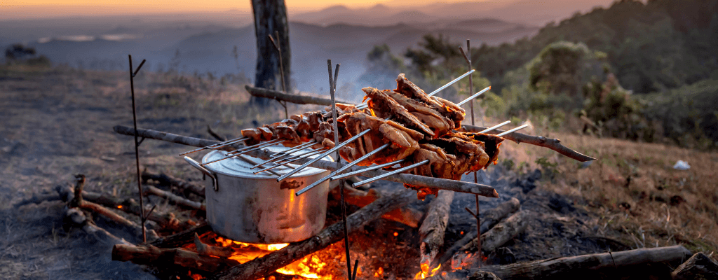 cooking food at right temperature